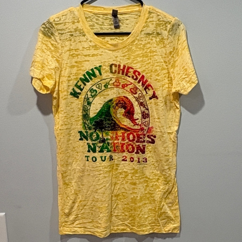 Next Level Apparel Yellow T-Shirt best for large